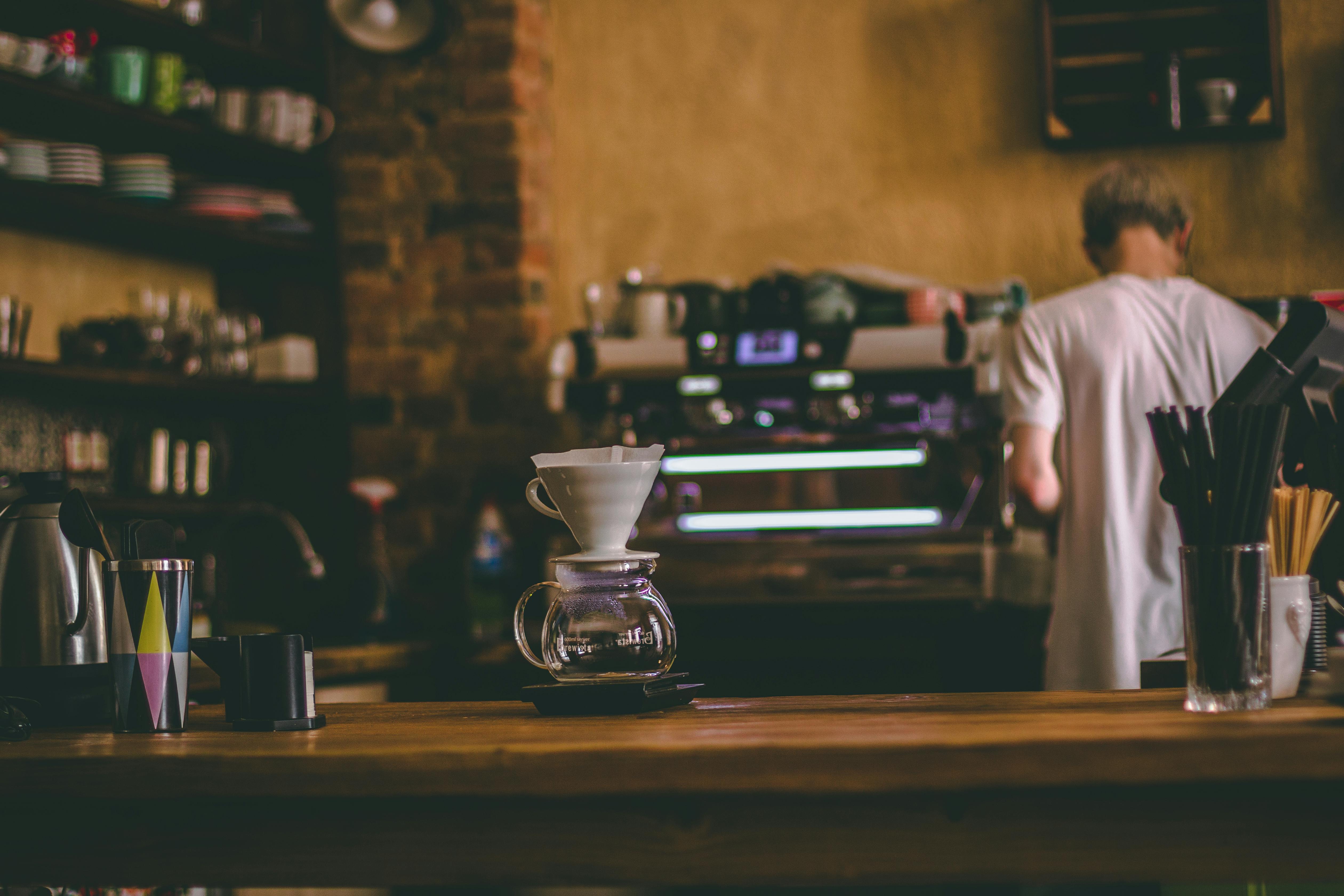 Coffee shop ambiance